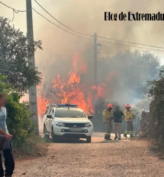 Un vecino de Hernán-Pérez detenido acusado de provocar 3 incendios forestales