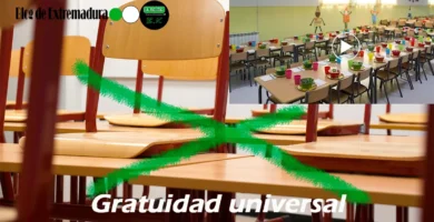 En Extremadura PP y Vox eliminan la gratuidad universal de los comedores escolares
