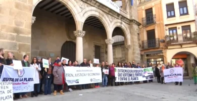 Movilizaciones en Extremadura exigen la reapertura de la Ruta de la Plata