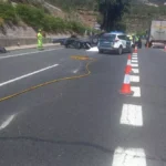 Fallece un joven de 20 años en un accidente de tráfico en la entrada del túnel de Miravete