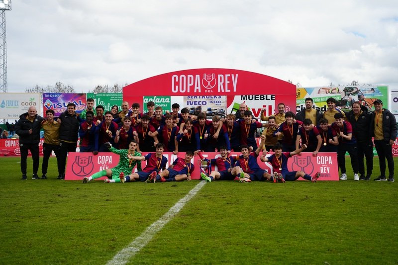 El FC Barcelona se proclama campeón de la Copa del Rey Juvenil