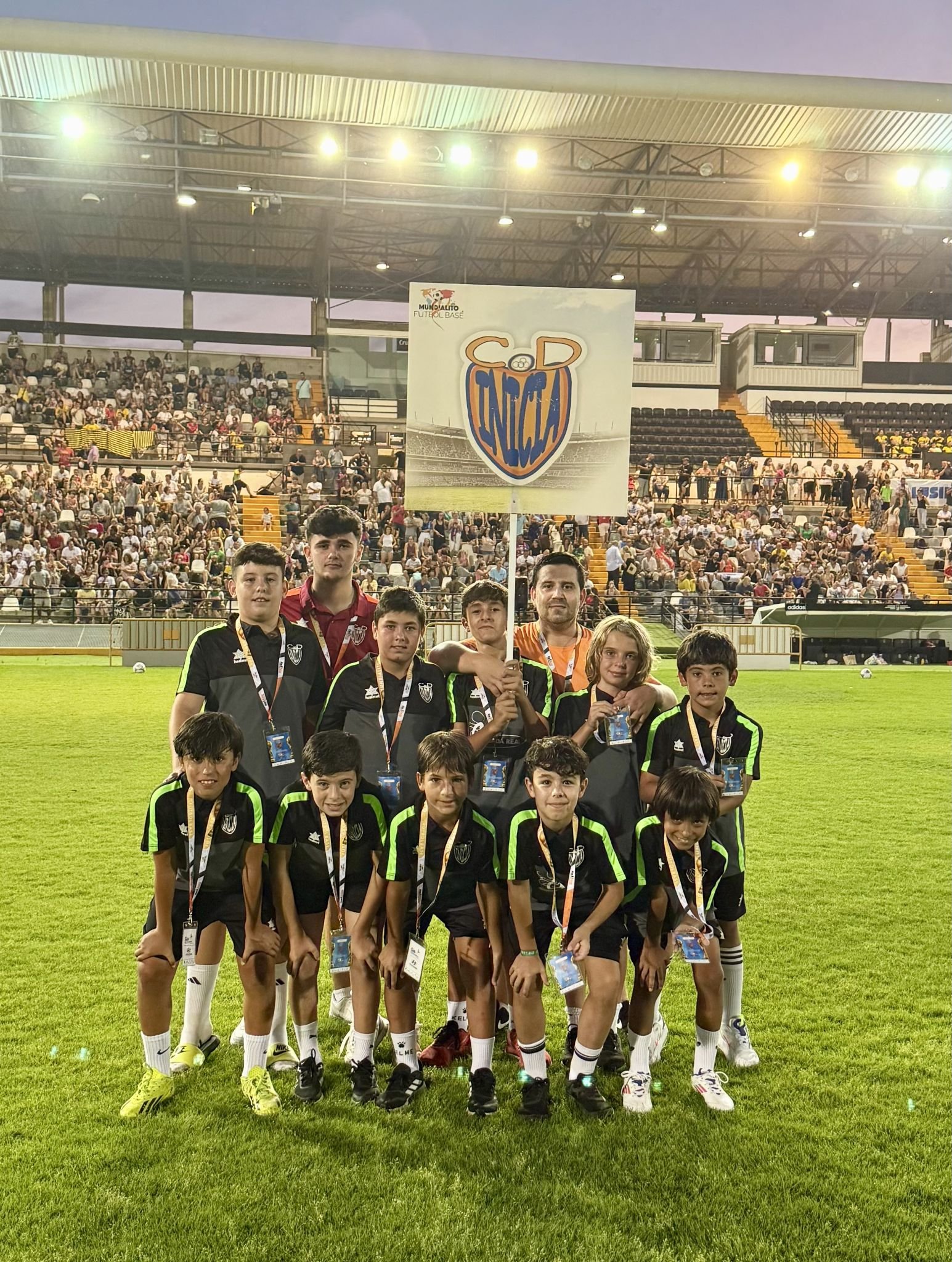El CD Inicia, campeón del mundialito de fútbol base en su categoría sub 11