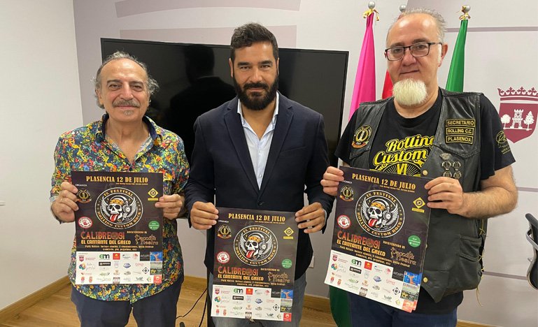 Plasencia acoge la IX edición del Festival Rolling Custom Rock con Calibre 91 como cabeza de cartel