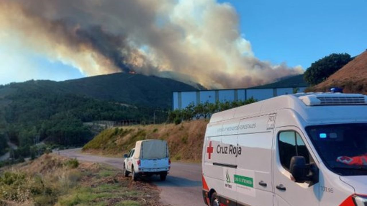 Activada Situación Operativa 2 del Plan Infocaex por incendio en Caminomorisco