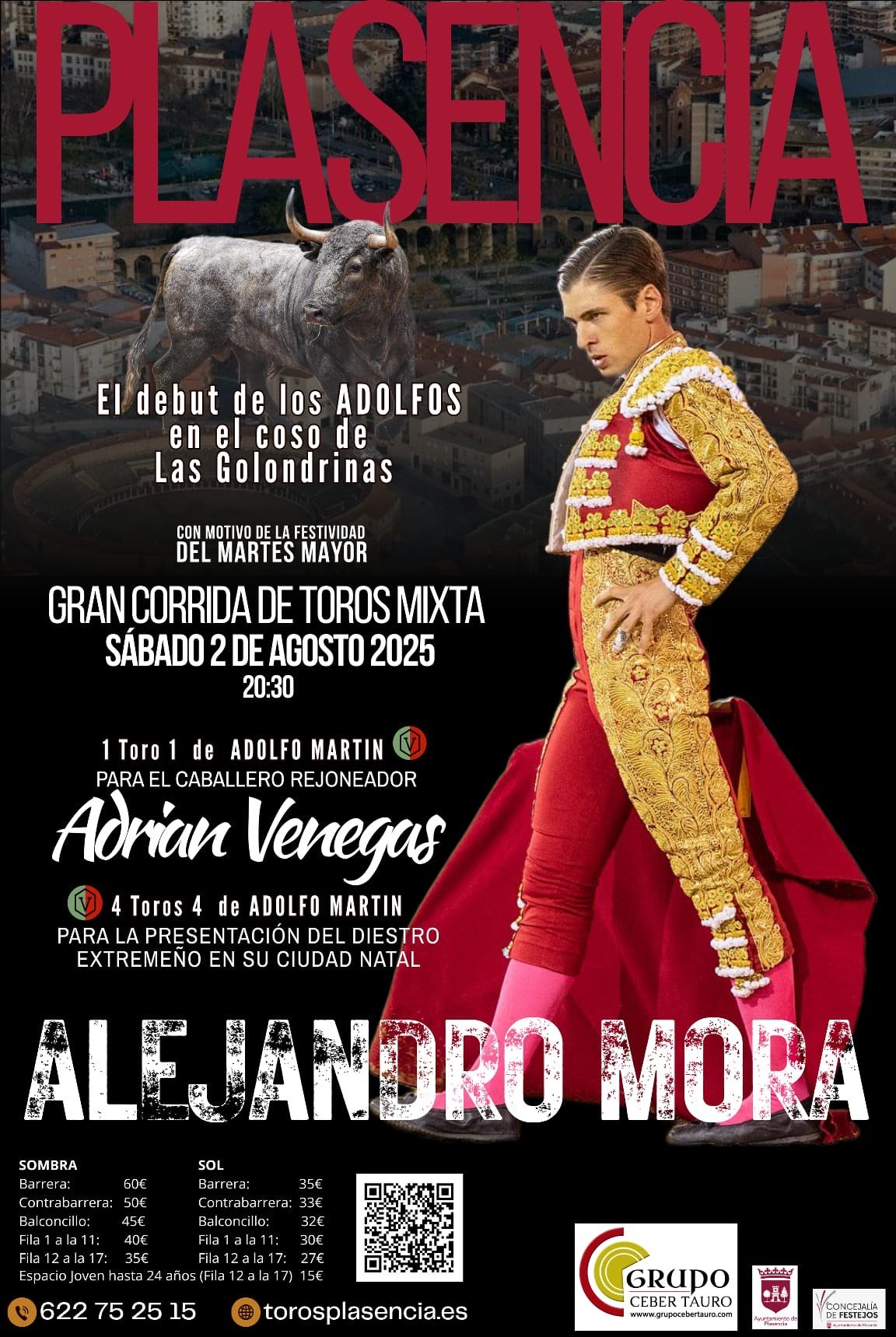 Alejandro Mora se cita con la historia de los Festejos Taurinos del Martes Mayor