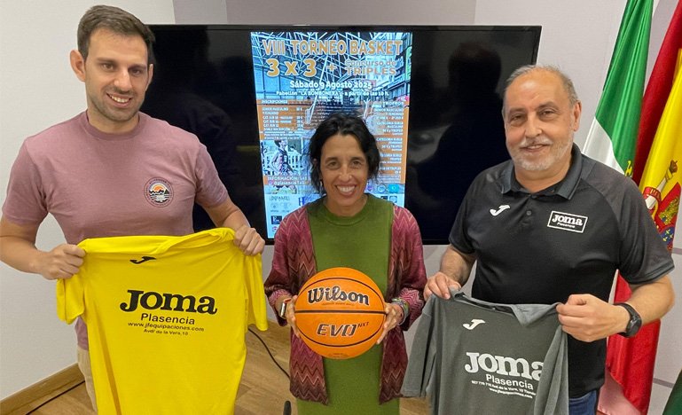 Torneo 3×3 de Baloncesto en la «Bombonera» de Plasencia: diversión y comunidad.