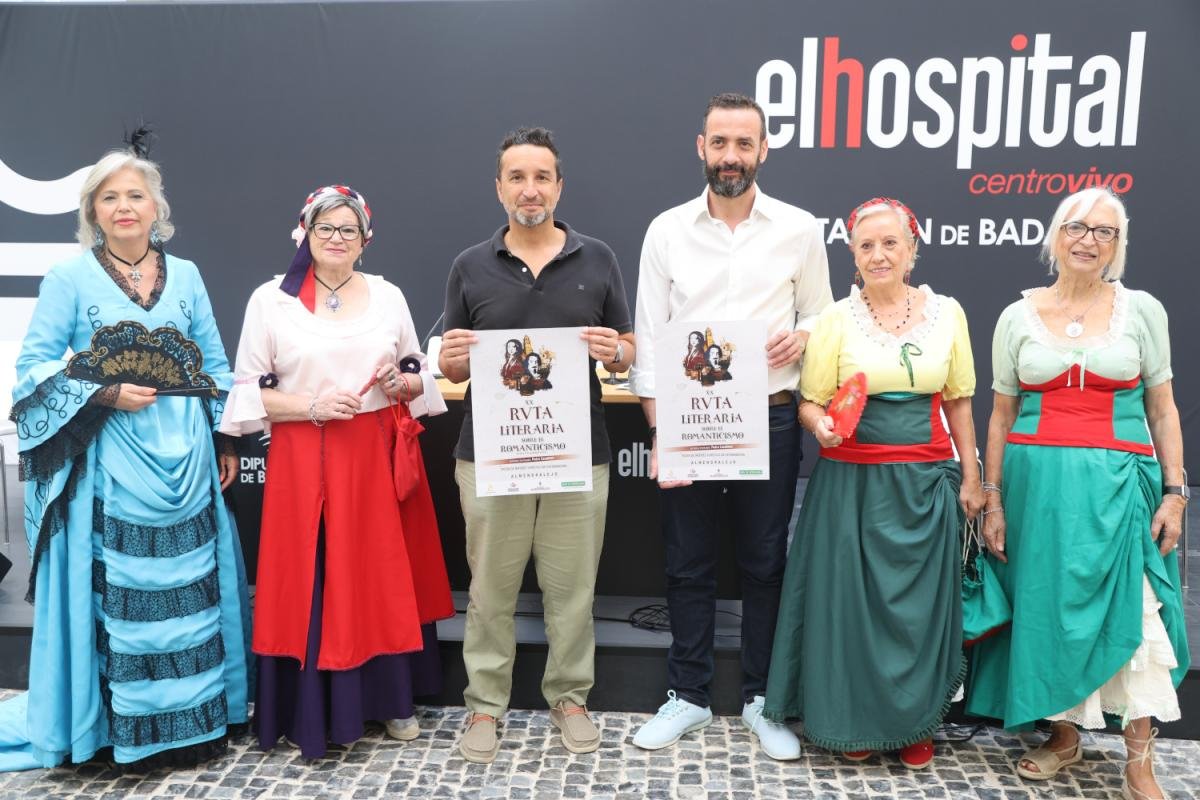 Domingo Cruz destaca la fuerza cultural de Almendralejo en la presentación de la XX Ruta Literaria sobre el Romanticismo en español