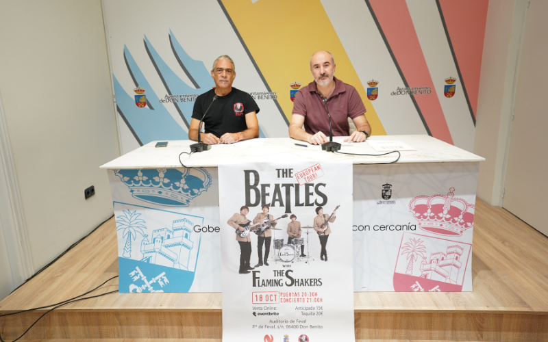 Flaming Shakers rinde homenaje a The Beatles en Don Benito – Ayto. Don Benito

El 18 de octubre, en el Auditorio de la Feval, la reconocida banda Flaming Shakers presentará su tributo a The Beatles. Considerada una de las mejores formaciones tributo de Europa, ofrecerá un repertorio con los éxitos más emblemáticos de la legendaria banda británica. ¡No te lo pierdas!