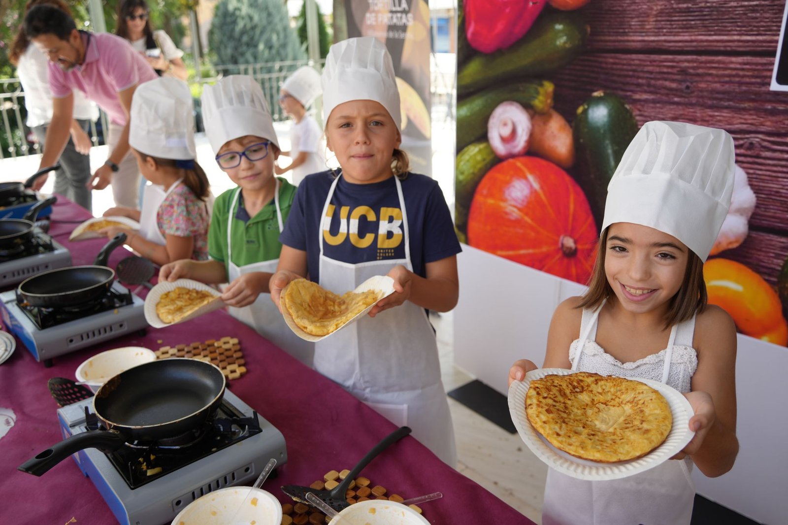 Inscripciones abiertas para Pequechef en la Feria de la Tortilla de Patatas.