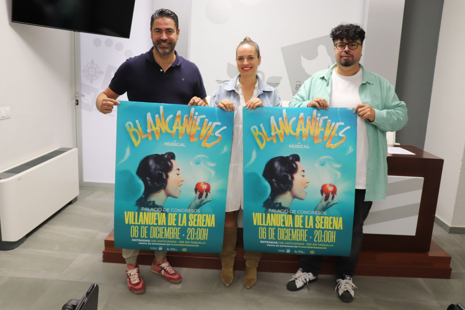 Blancanieves el musical en el palacio de congresos el 6 de diciembre, entradas a la venta