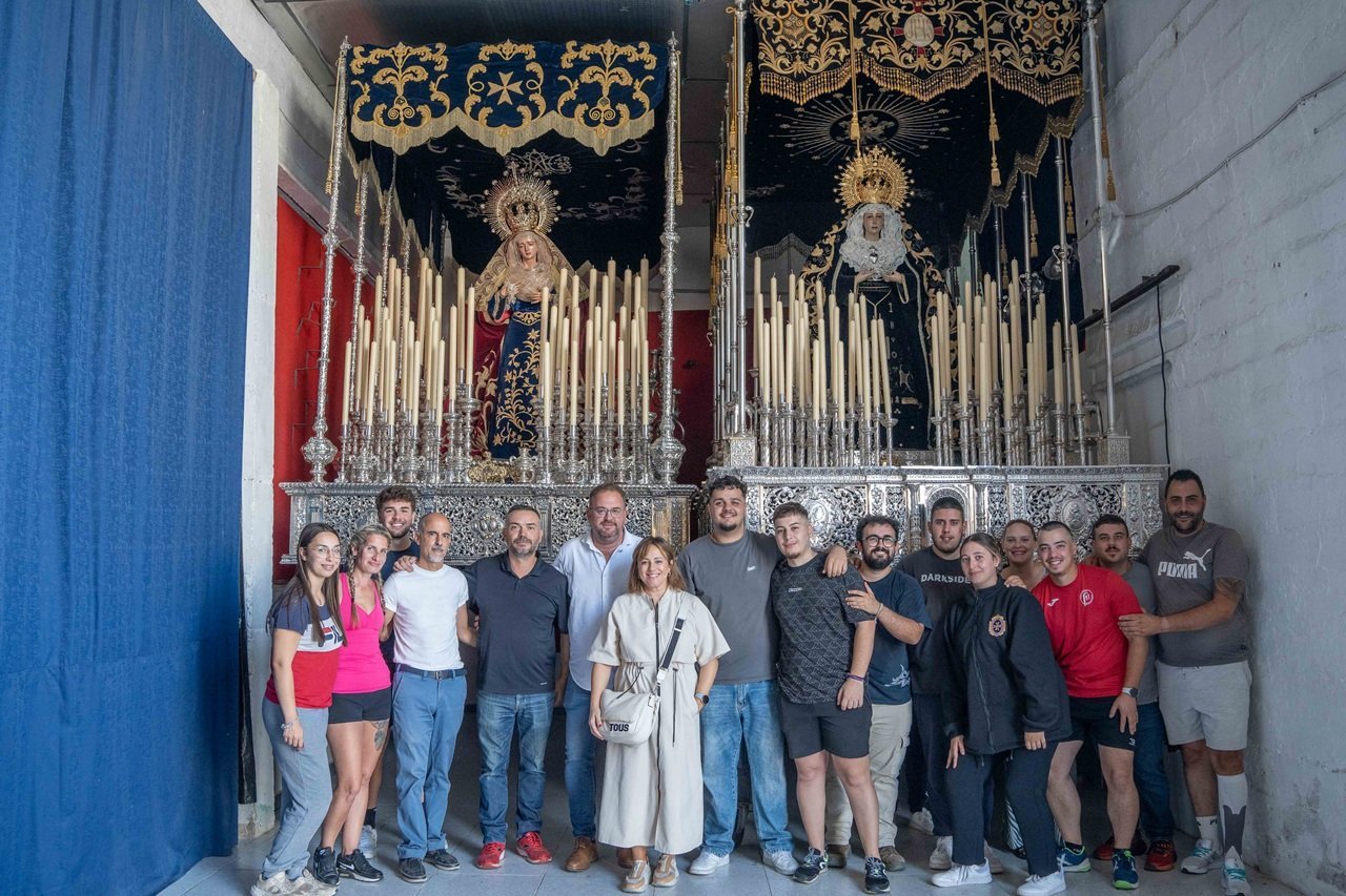 La Cofradía del Calvario celebra su 125 aniversario con una procesión extraordinaria y grandiosa