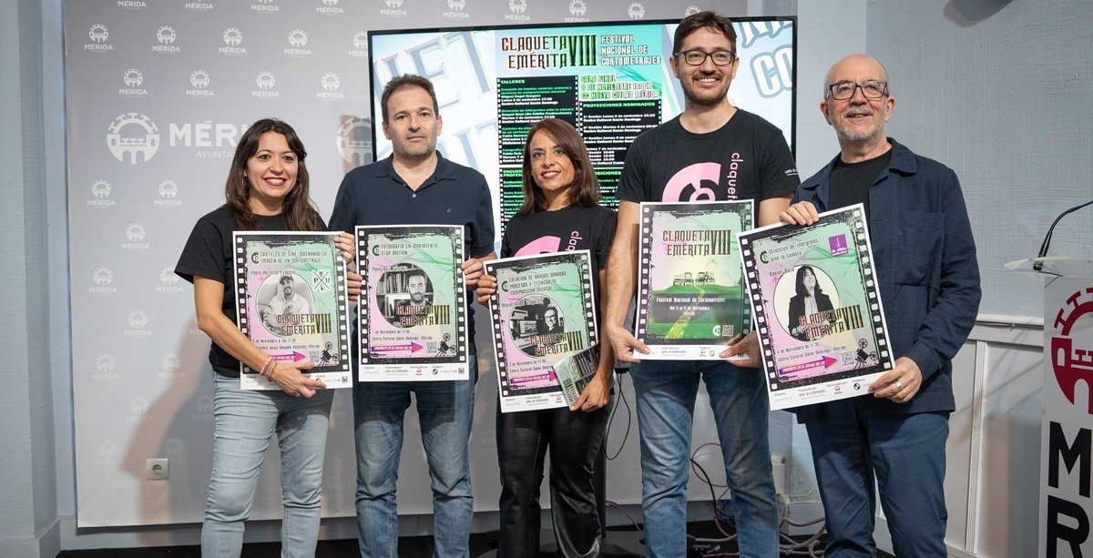 La octava edición de Claqueta Emérita recibe 543 cortometrajes de toda España