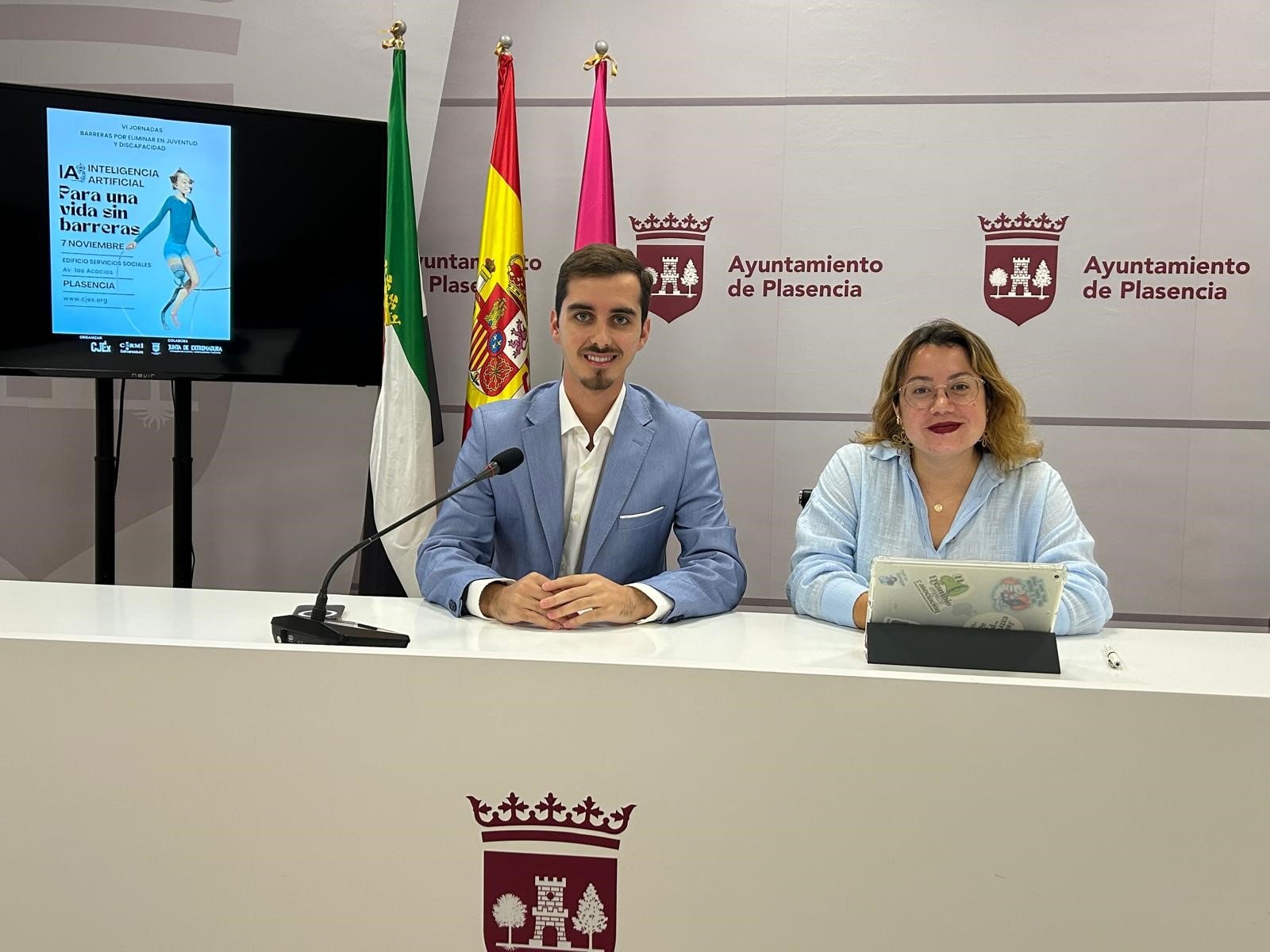 Plasencia acogerá las Sextas Jornadas sobre Inteligencia Artificial y accesibilidad el 7 de noviembre.