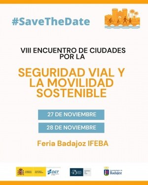 VIII Encuentro de ciudades por la Seguridad Vial y Movilidad Sostenible en Badajoz