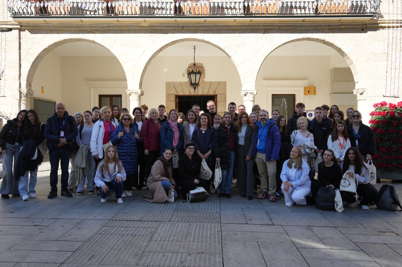 Alumnos de cinco países participan en un intercambio con el instituto Puerta de la Serena