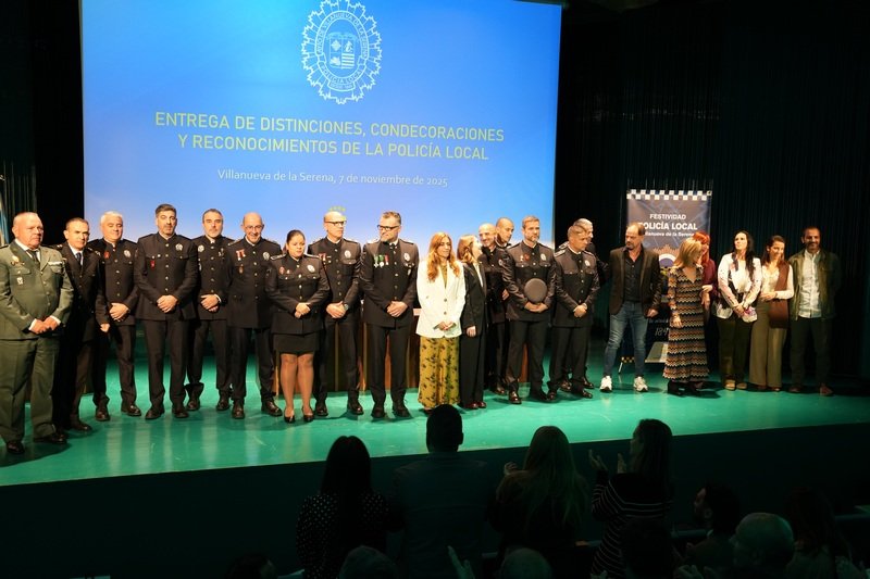 Celebración del Día de la Policía Local en el palacio de congresos