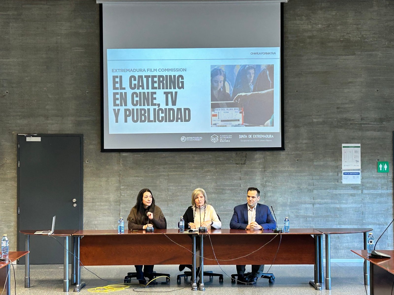 Formación para empresas de catering en rodajes de Extremadura