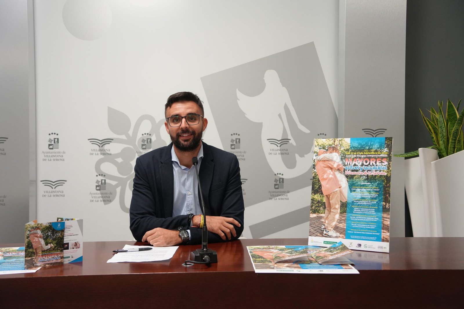 Programa “Mayores activos y saludables” del 12 al 27 de noviembre con charlas y talleres participativos.