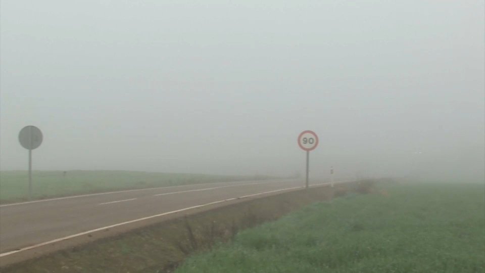 Activada alerta amarilla por nieblas en varias comarcas de Extremadura desde medianoche