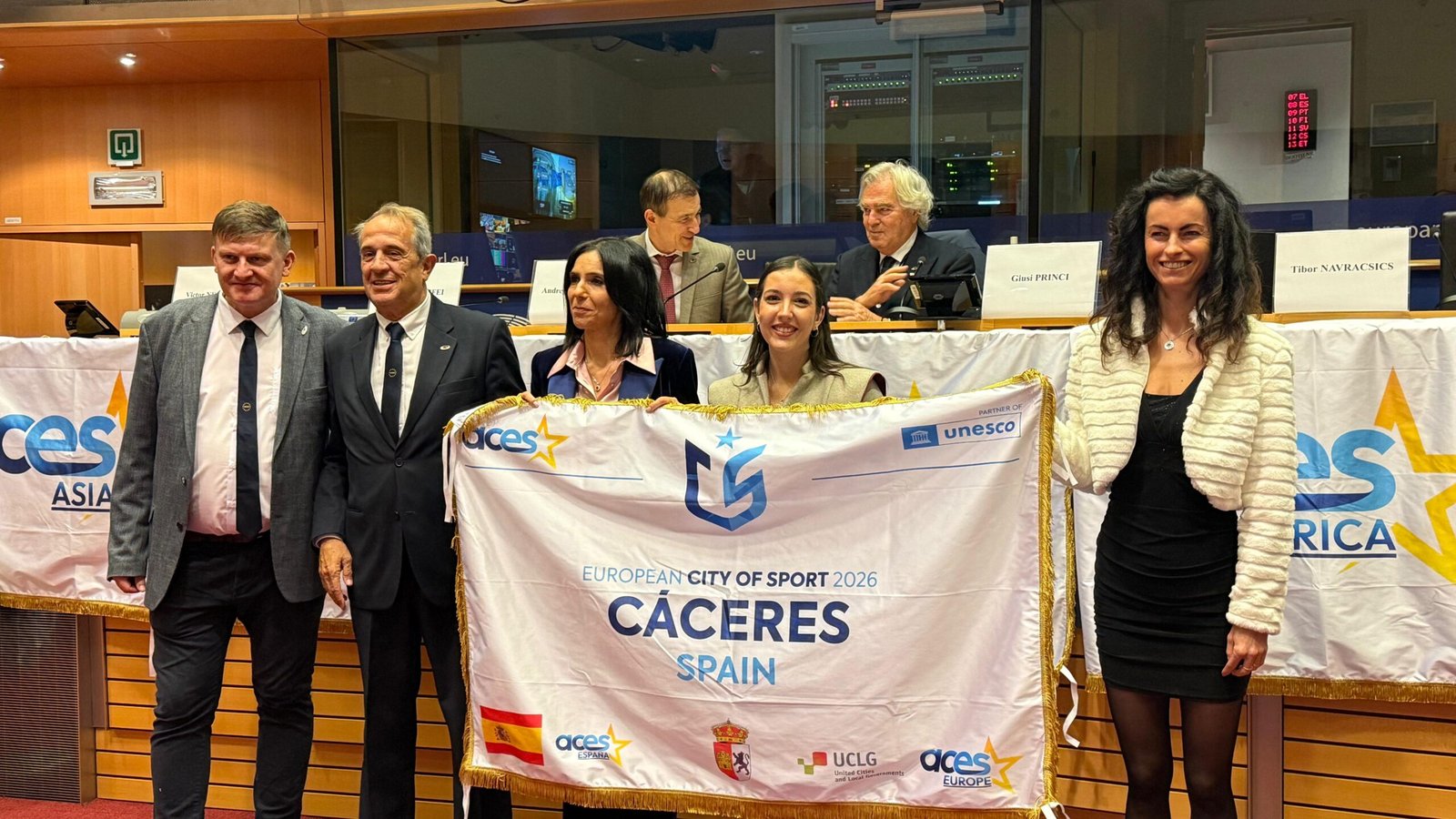 Cáceres galardonada como Ciudad Europea del Deporte 2026