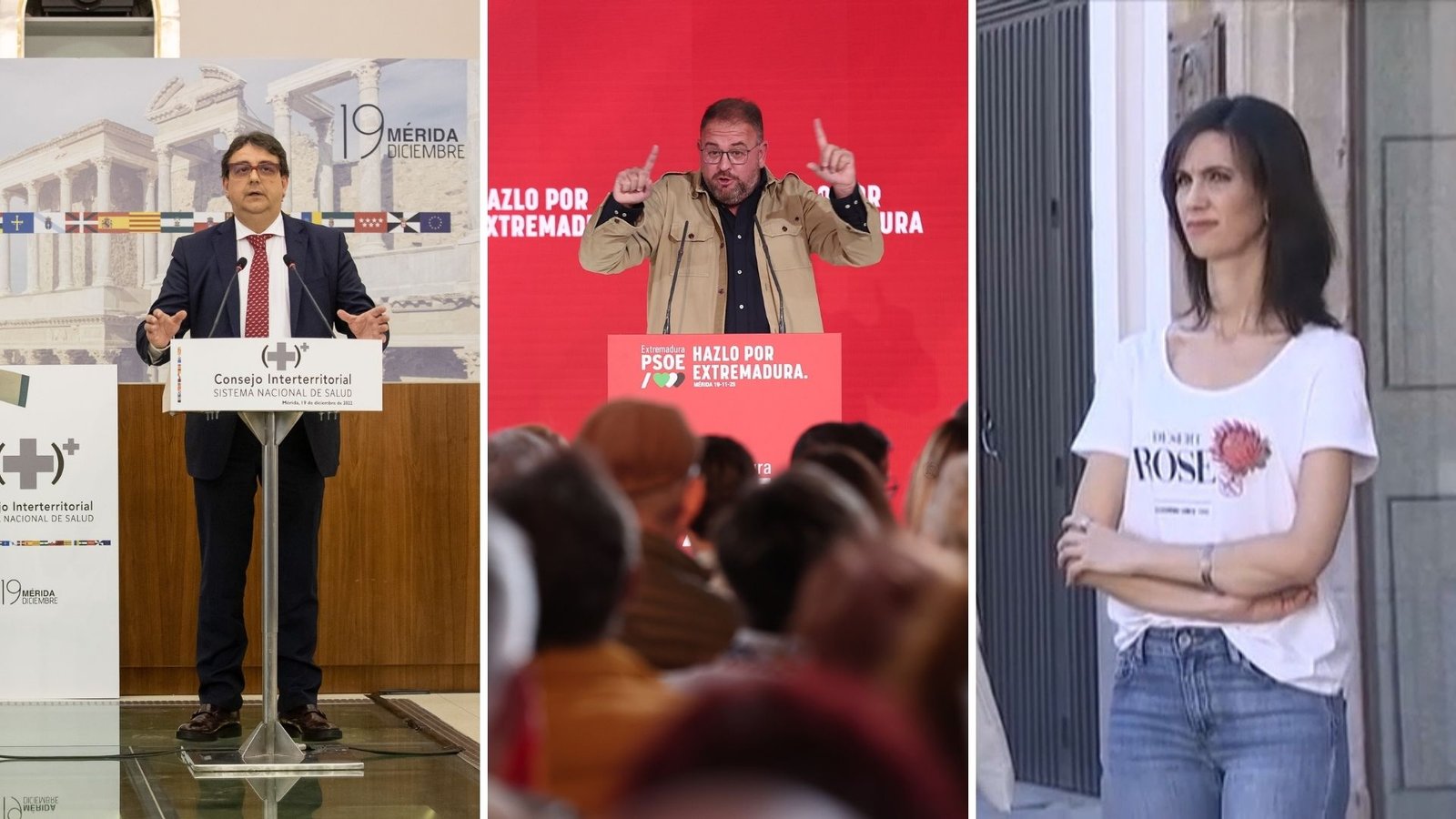 Históricos del PSOE extremeño se quedan fuera de la Asamblea