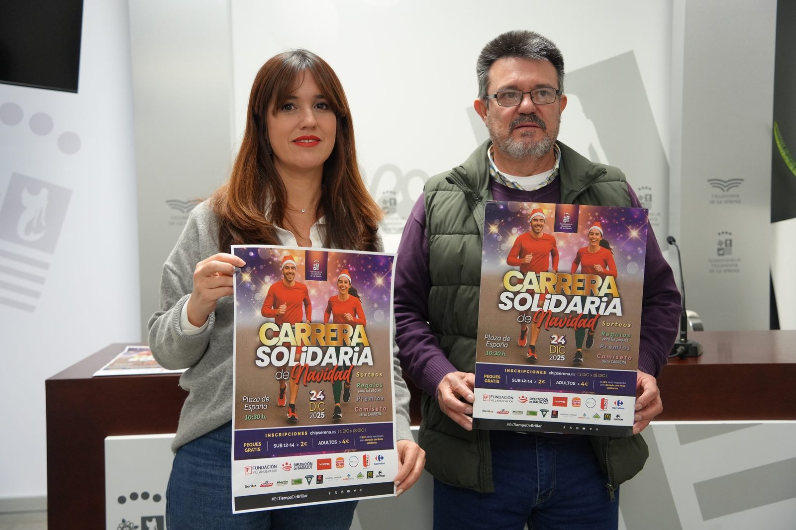 La XIV Carrera Solidaria Navidad se celebrará en la Plaza de España en el año 2025.