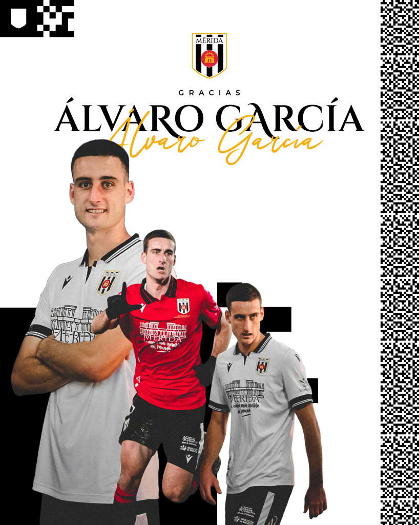 ÁLVARO GARCÍA PAGA CLÁUSULA DE RESCISIÓN Y NO JUGARÁ EN EL MÉRIDA