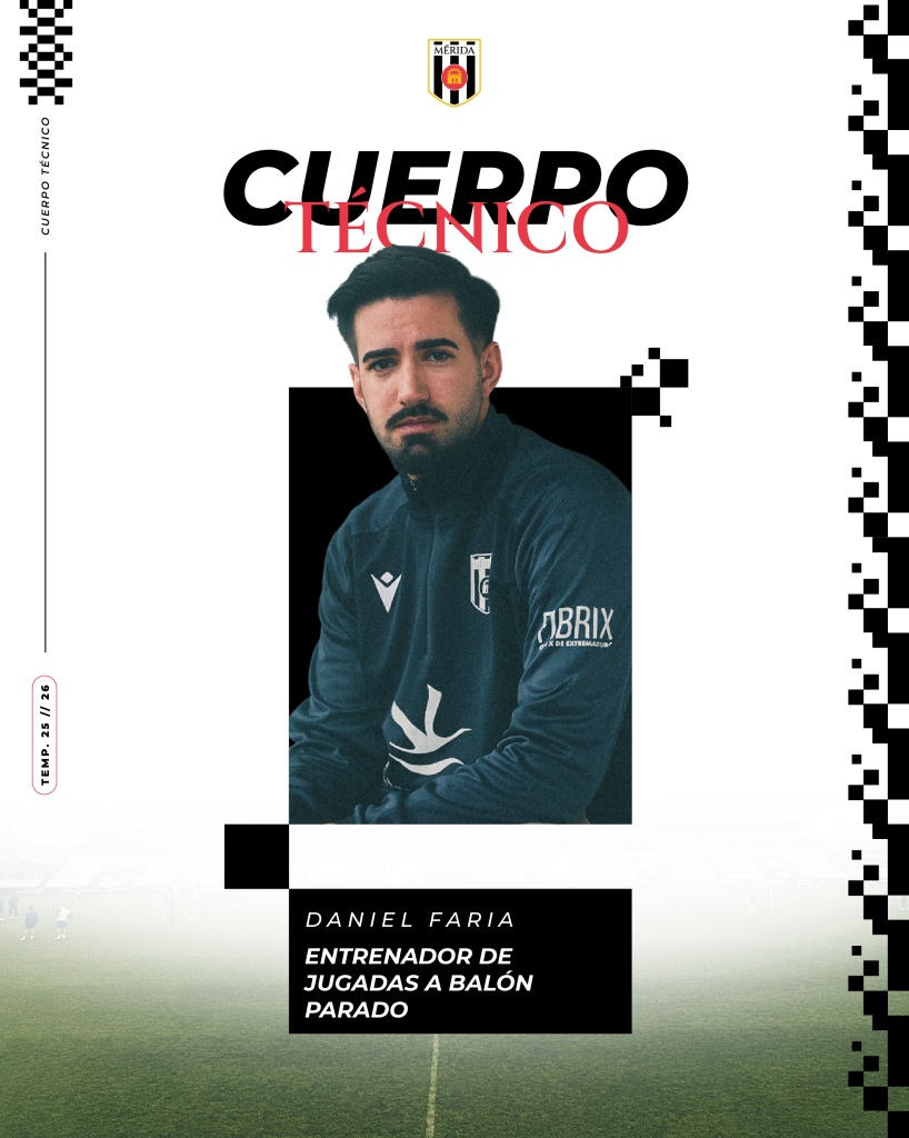 Daniel Faria, el nuevo entrenador del AD Mérida