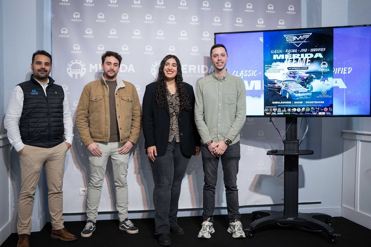 Mérida será la capital del automóvil con la primera edición del Extremadura Auto Festival, que se celebrará el 31 de enero en el IFEME.