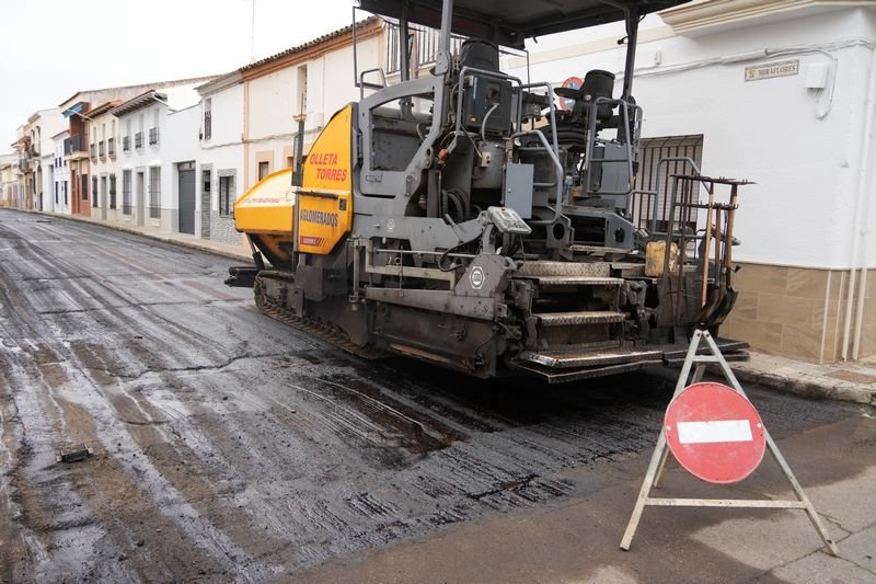 Nueva etapa del plan de asfaltado en siete calles de la ciudad