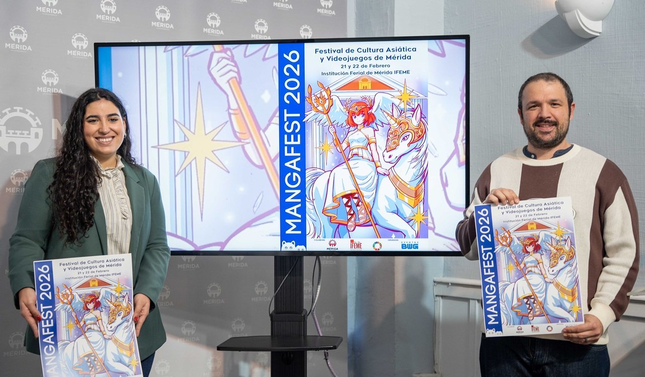 Mérida acoge la 4ª edición de Mangafest los días 21 y 22 de febrero, evento de cultura asiática y videojuegos en el IFEME.