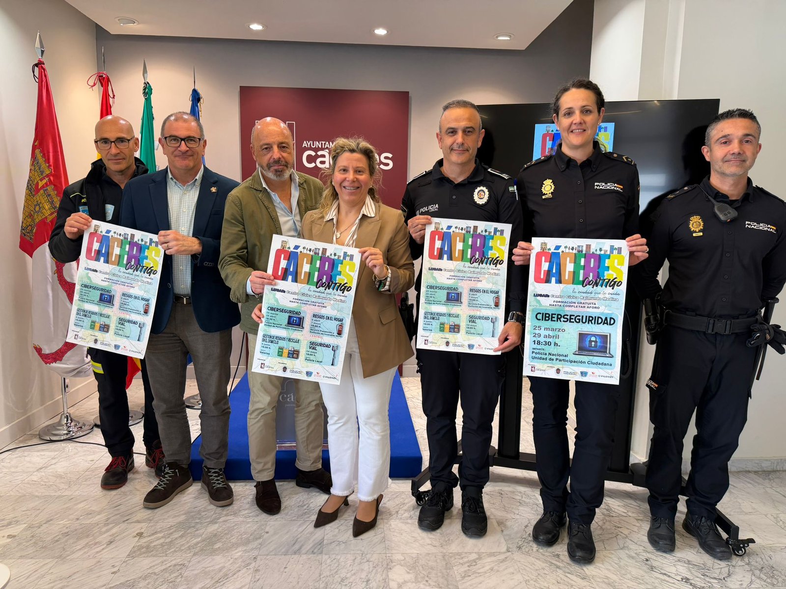 El Ayuntamiento de Cáceres ofrece formación sobre ciberseguridad en el programa “Cáceres, contigo”