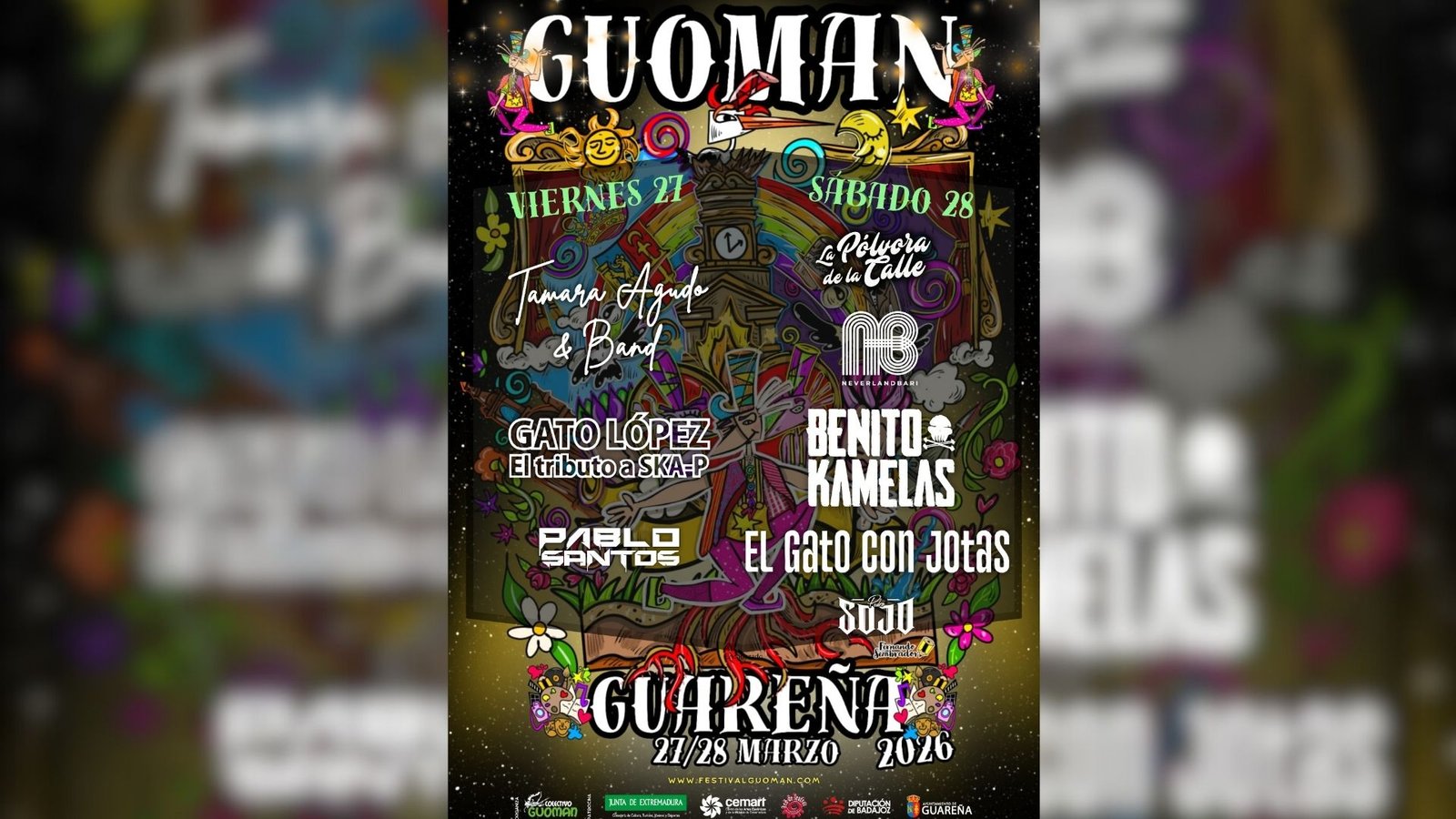 El XXII Festival Guoman vuelve a transformar Guareña en un gran escenario cultural