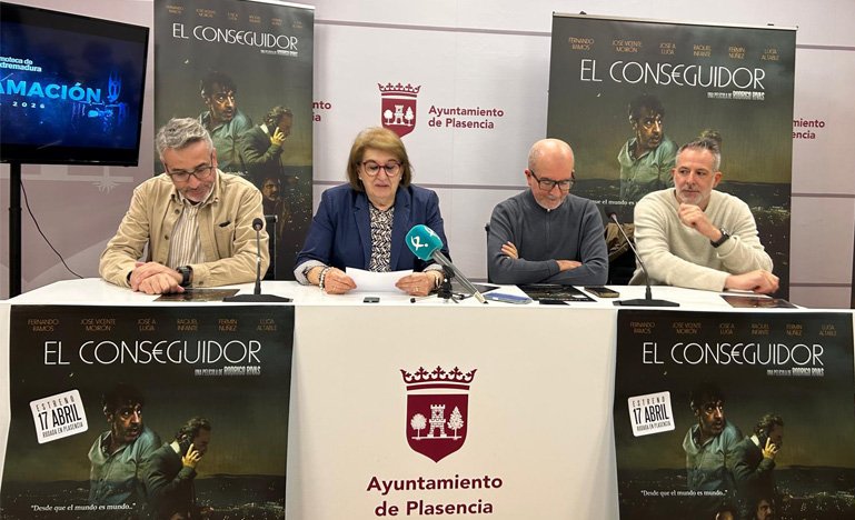 Plasencia acoge el estreno de El Conseguidor, un thriller con sello extremeño que pone en valor el talento audiovisual de la región