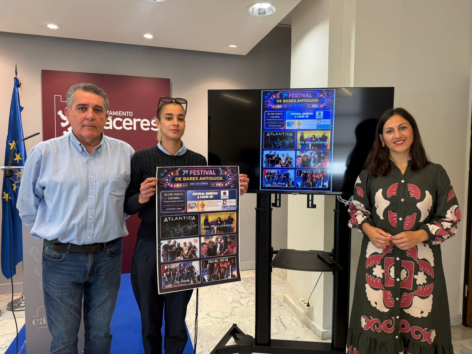 El Ayuntamiento de Cáceres invita a disfrutar del VII Festival de Bares Antiguos el sábado 16 en el Parque Padre Pacífico.
