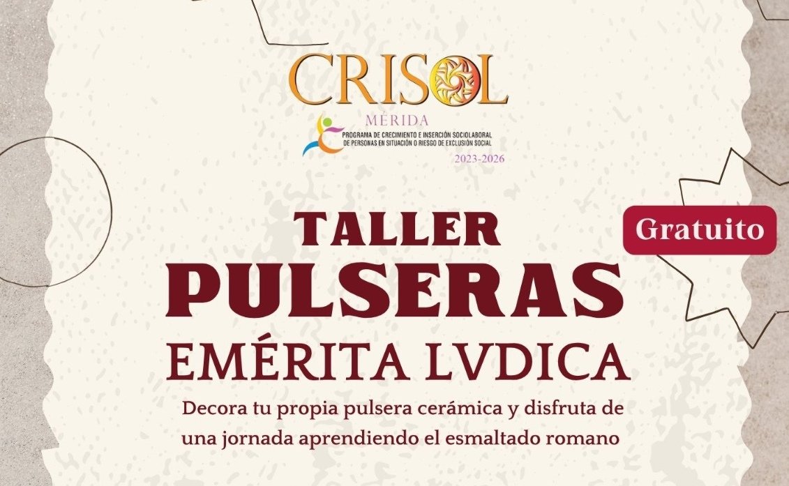 Taller gratuito de pulseras romanas en el Templo de Diana para Emerita Lvdica